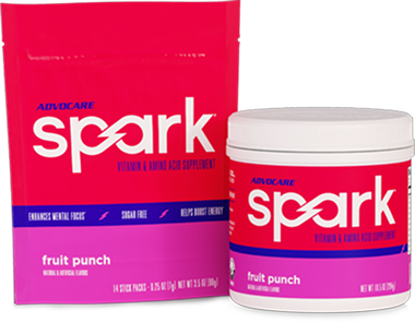 Spark Fruit Punch Canister and Stick Pack